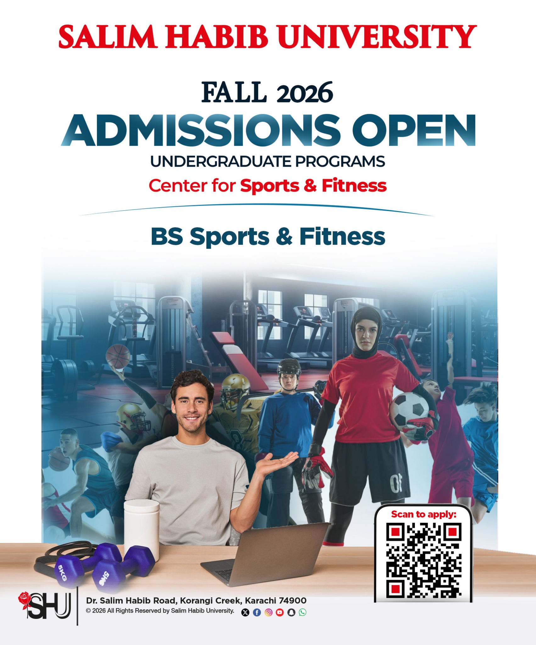 Salim Habib University Facebook ad