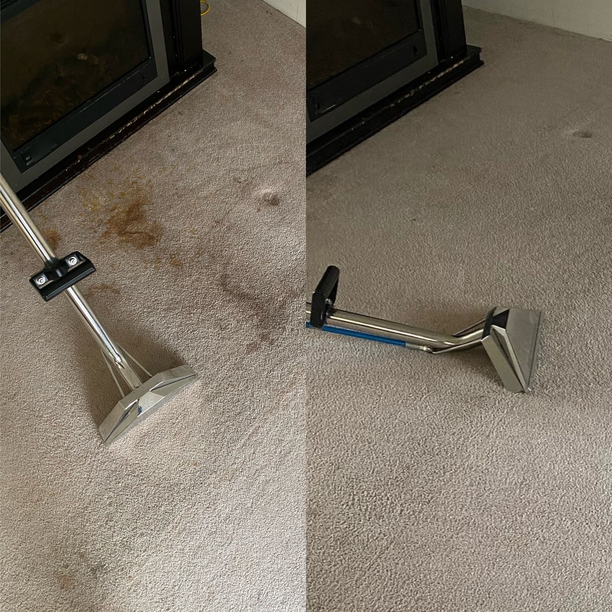 Bellgams Carpet cleaning Facebook ad: 2 Rooms for $99. Limited time Only.