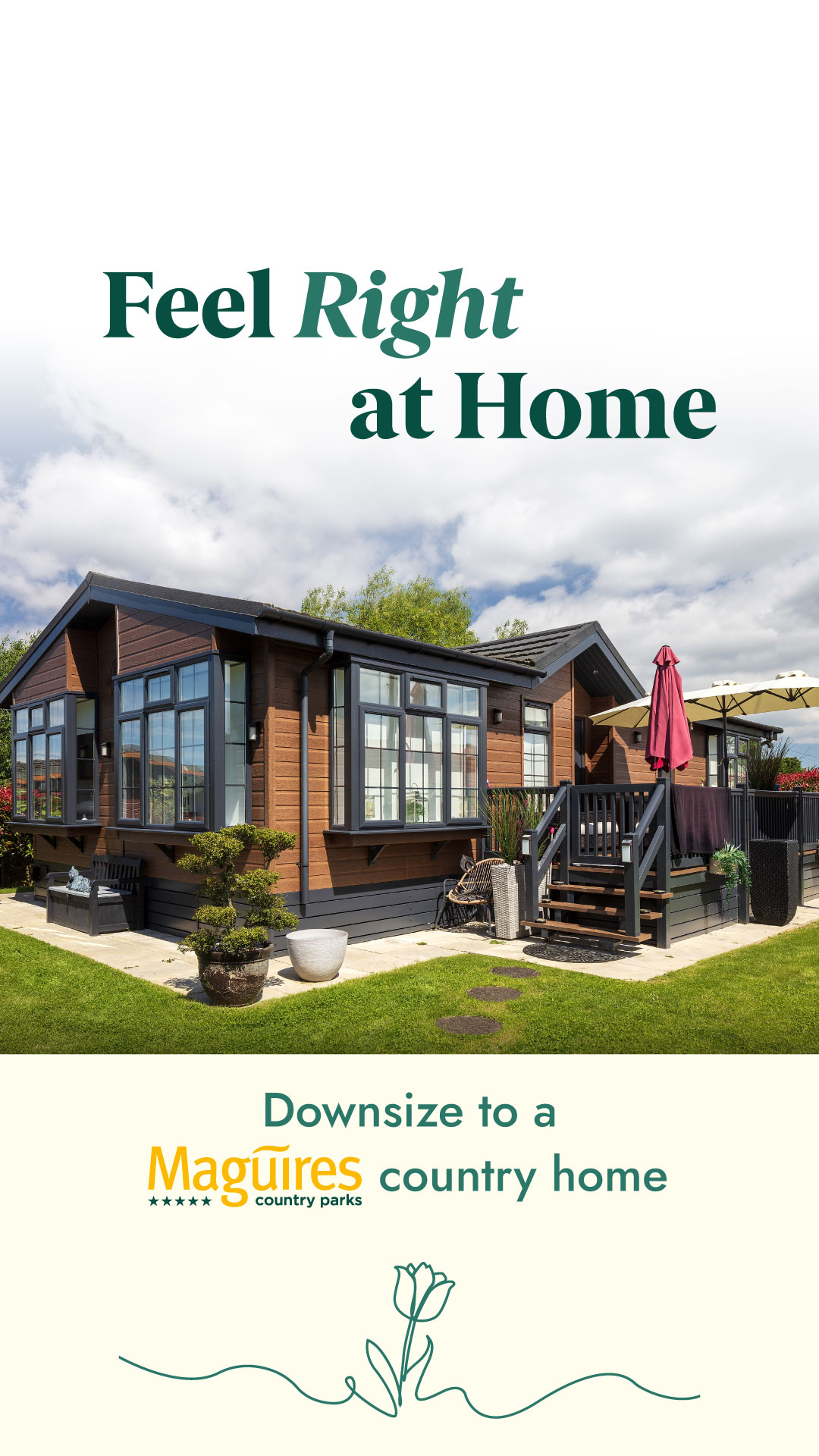 Maguires Country Parks Facebook ad from Mar 4, 2026