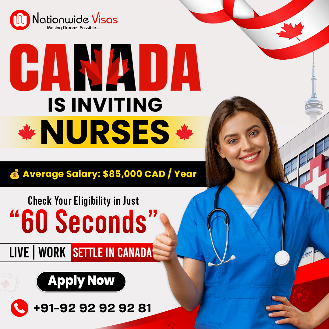 Nationwide Immigration Services pvt ltd Facebook ad: Check Your Eligibility for Canada PR