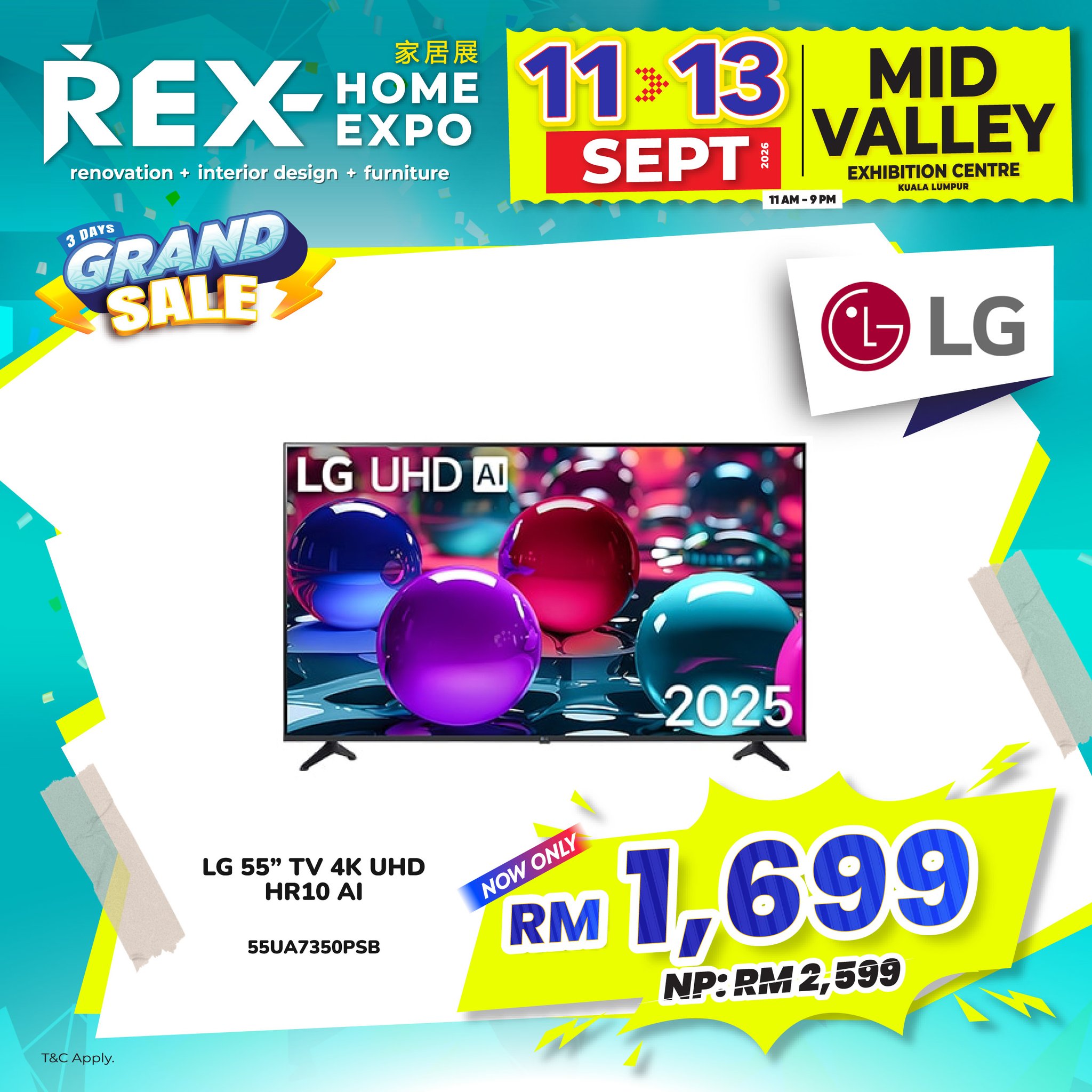 REX Home Renovation Expo Facebook ad