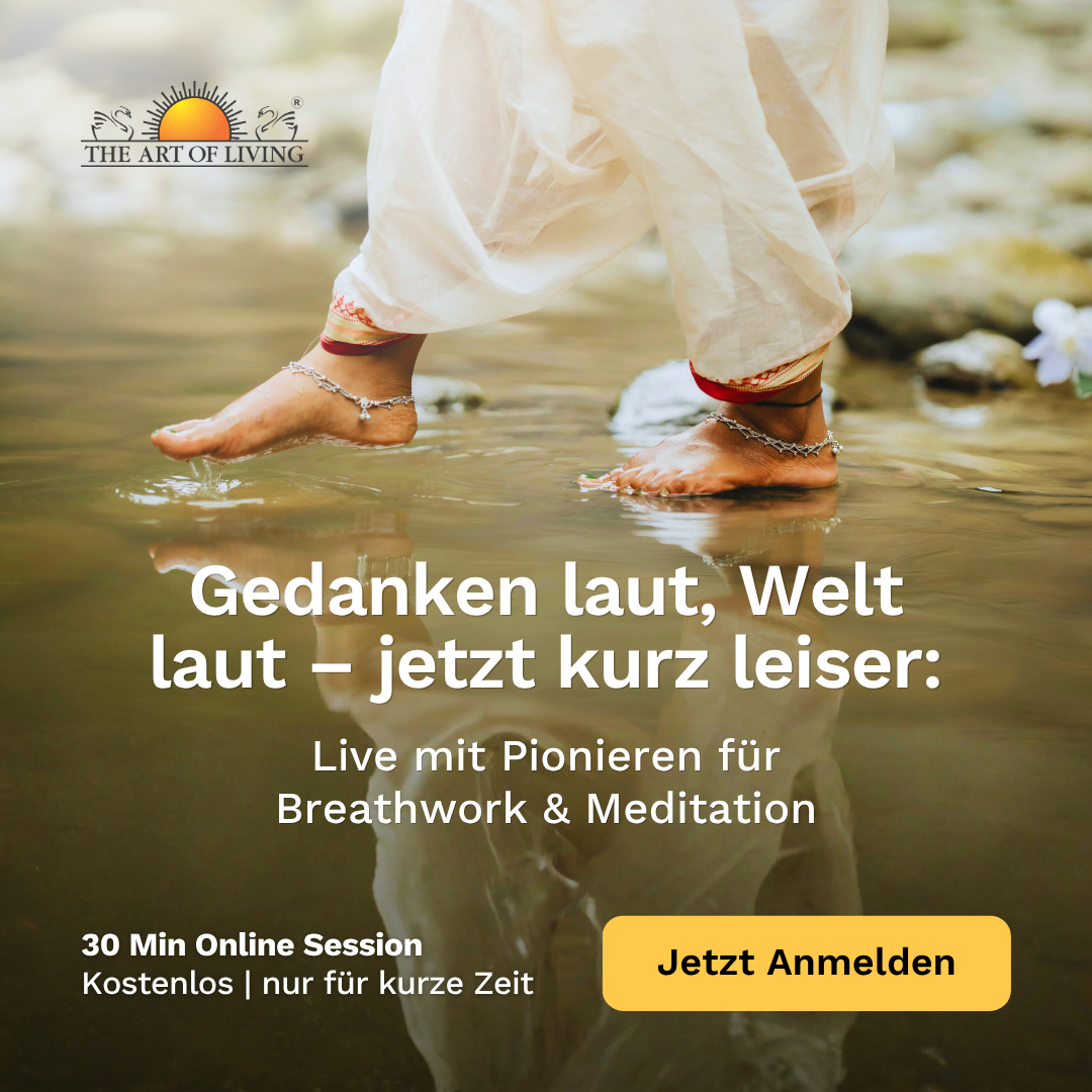 The Art of Living Facebook ad