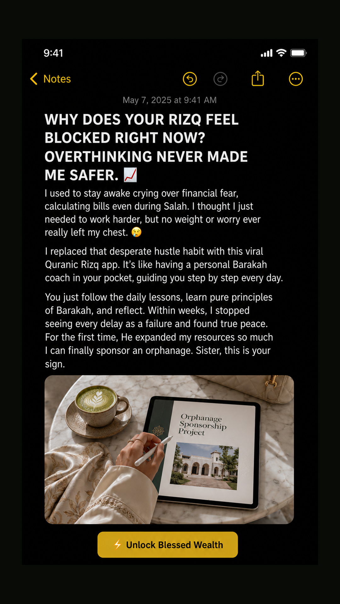 Imam Advice Daily Facebook ad
