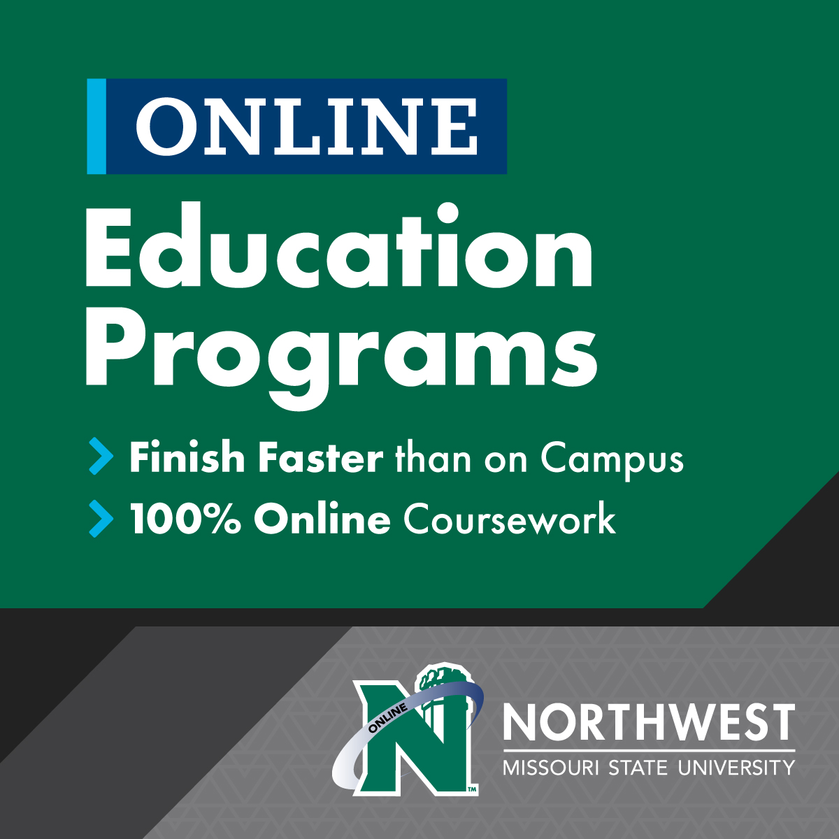 Northwest Missouri State University Facebook ad