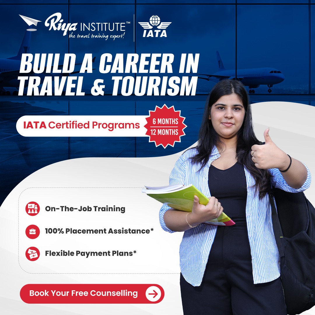 Riya Institute of Hospitality Facebook ad: Ready for Takeoff?