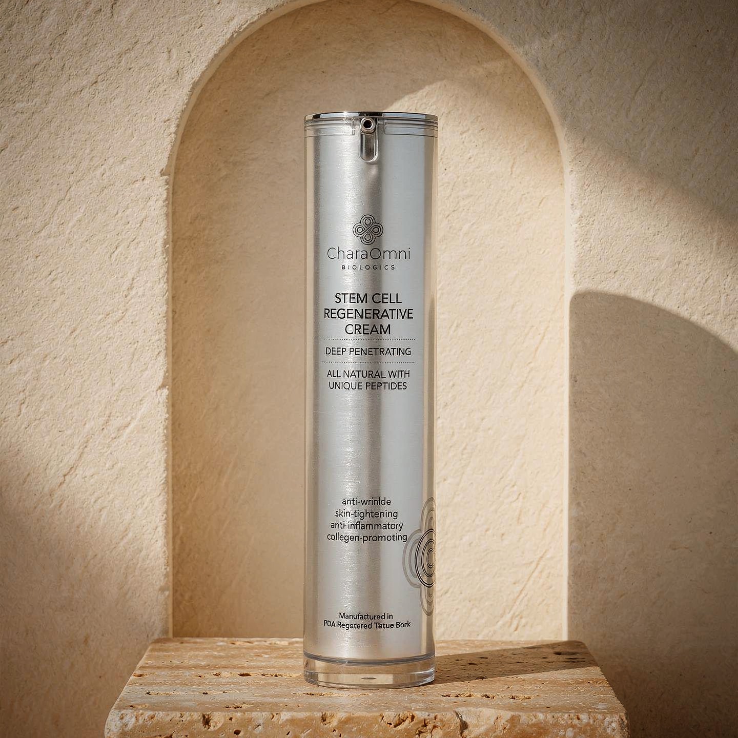 CharaOmni Facebook ad: CharaOmni - Stem Cell Skin Cream 100% Natural All-in-One
