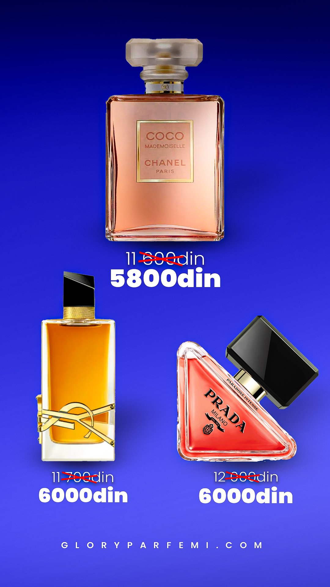 Glory Parfemi Facebook ad