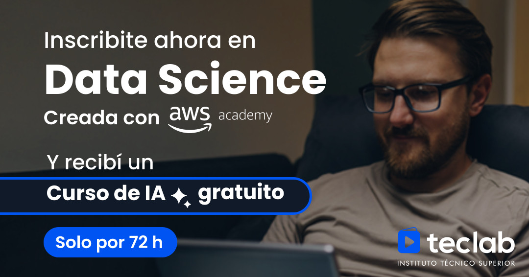 Teclab Instituto Técnico Superior Facebook ad from Jan 28, 2026