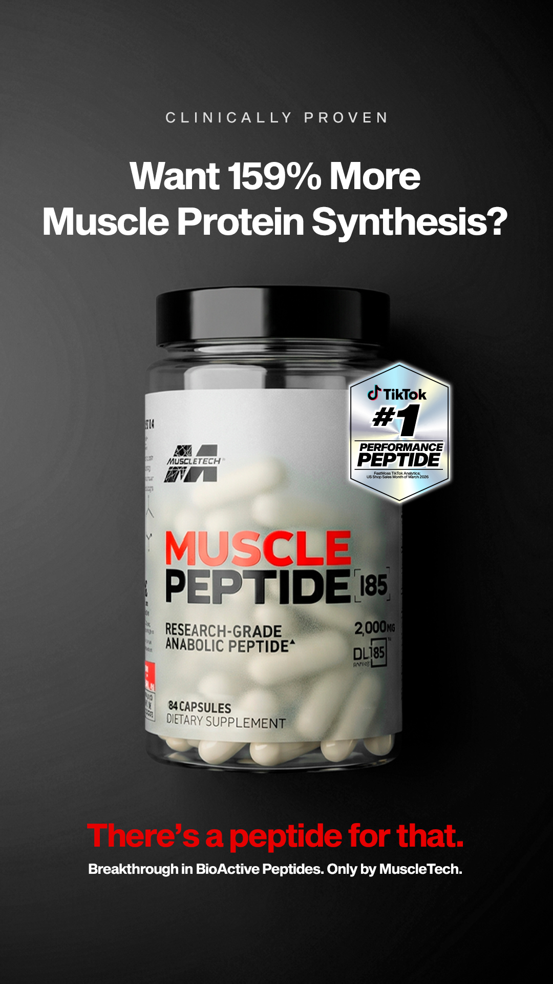 MuscleTech Facebook ad