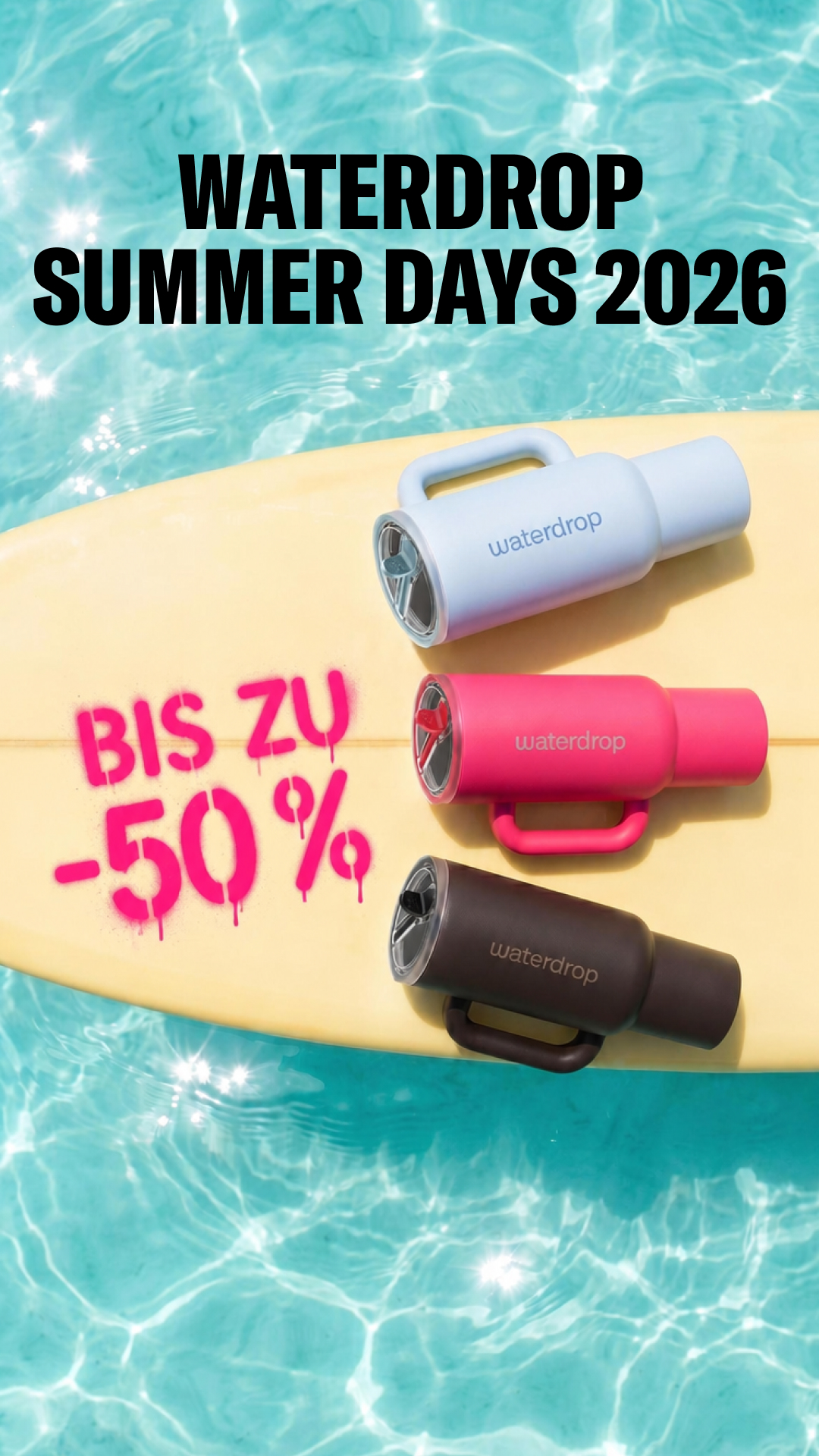 waterdrop Facebook ad