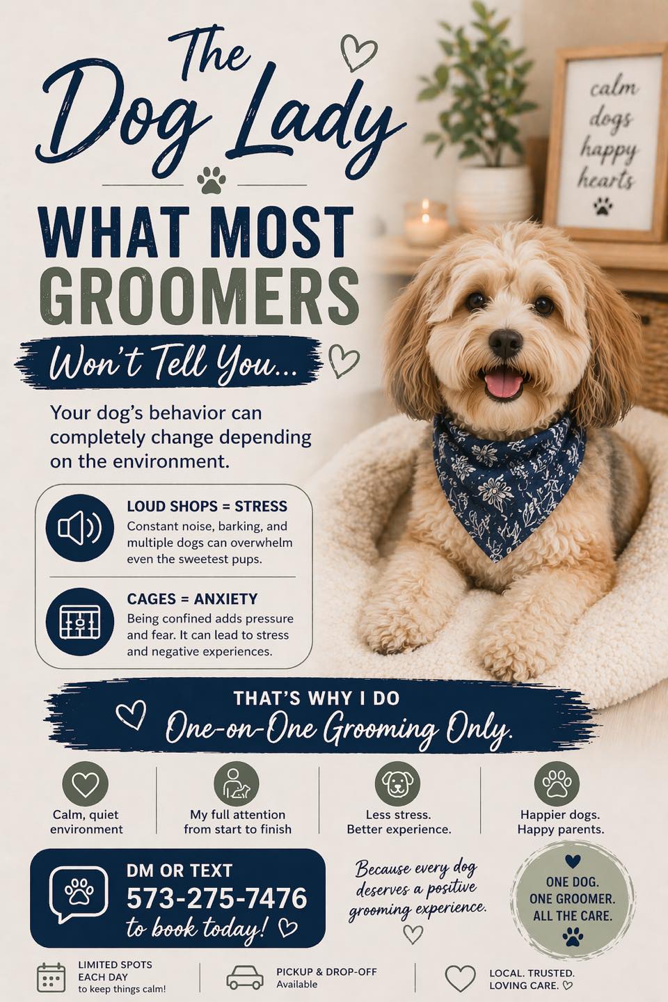 The Dog Lady: Marion Il Pet Services Facebook ad: The Dog Lady Online Booking
