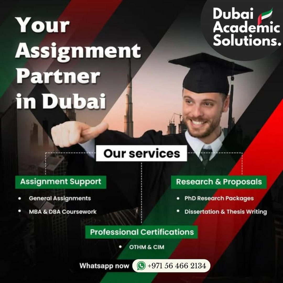 Dubai Academic Solutions Facebook ad: Get Your Assignment Today!