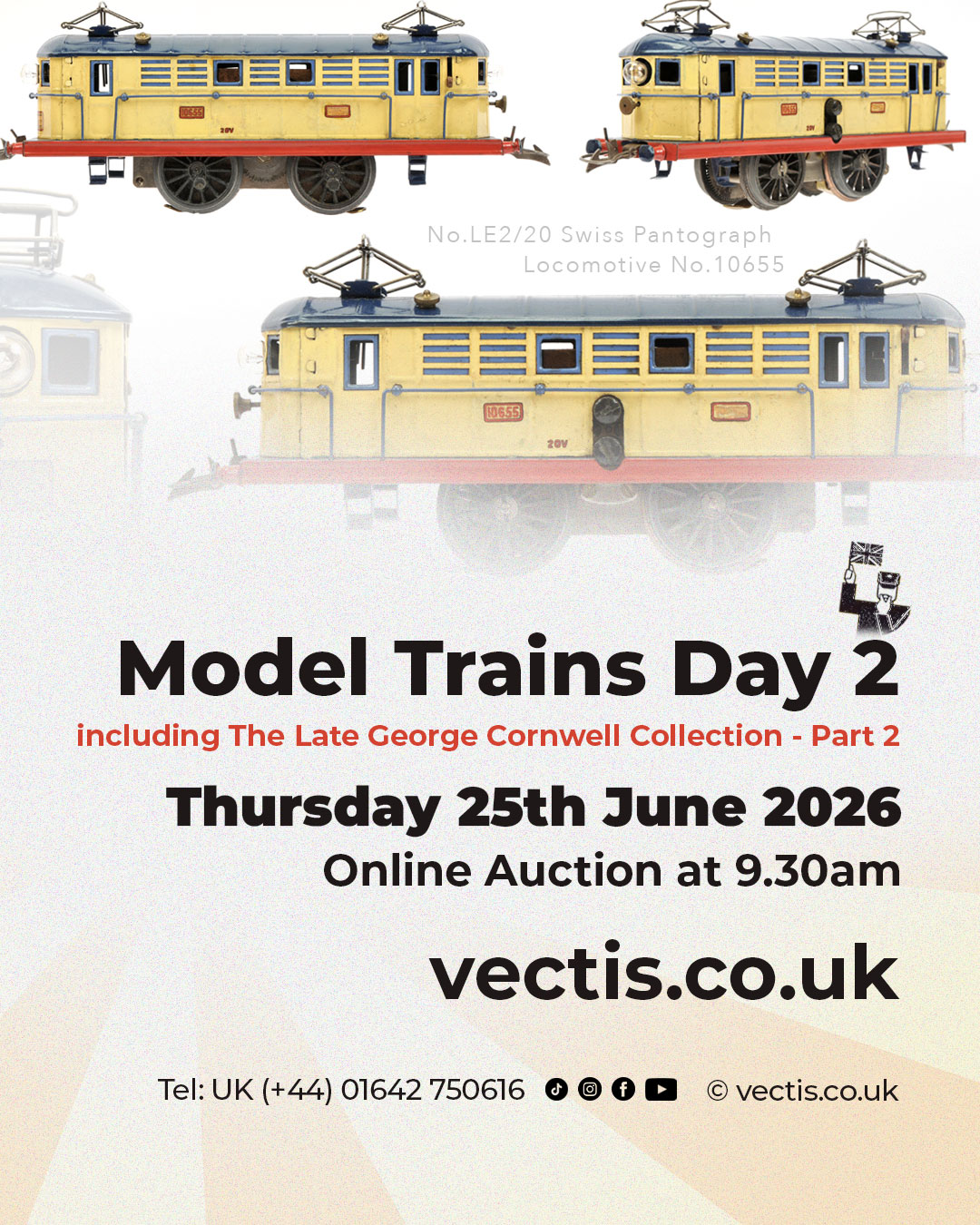 Vectis Toy and Collectables Auctions Facebook ad: Vectis Auctions | Trains Day 2 including The Late George…