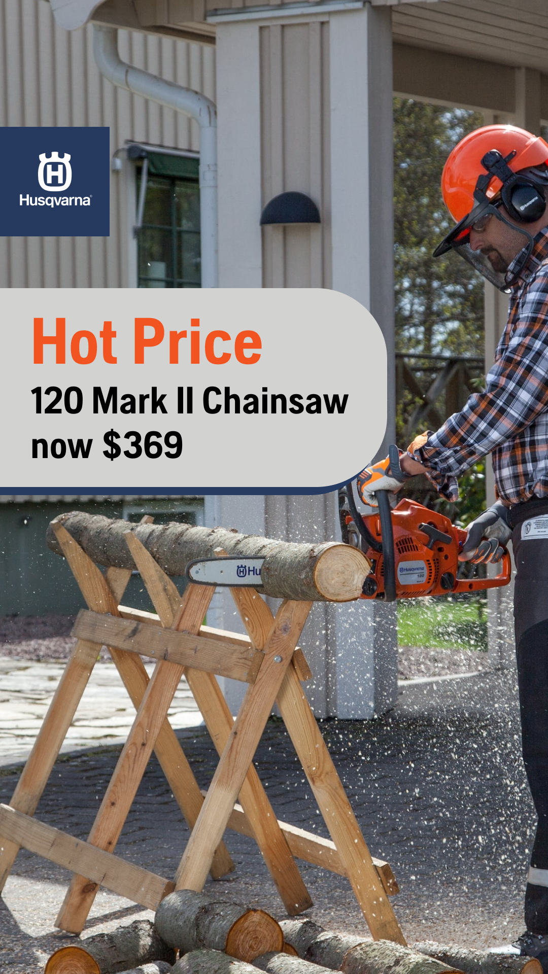 Husqvarna Facebook ad