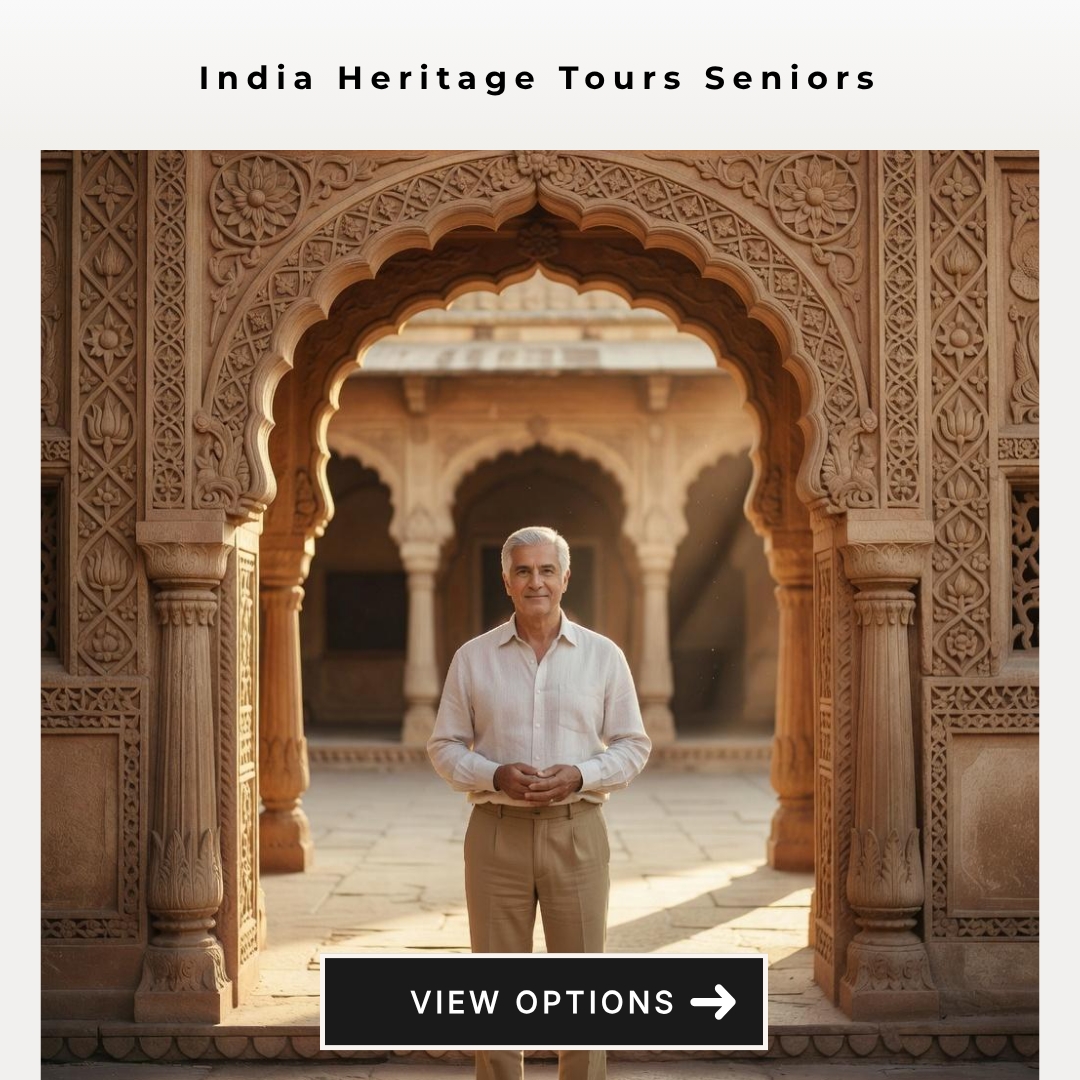 TrendingResults Path Facebook ad: India Heritage Tours Seniors!