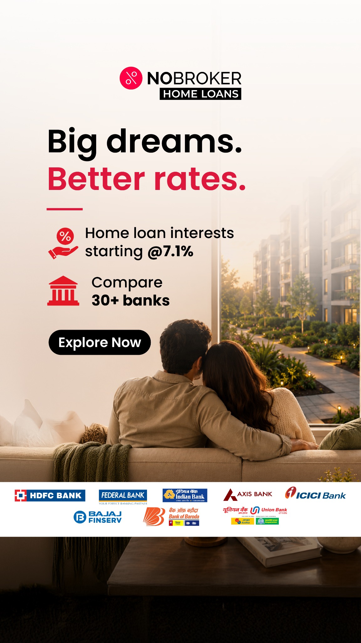 NoBroker.com Facebook ad