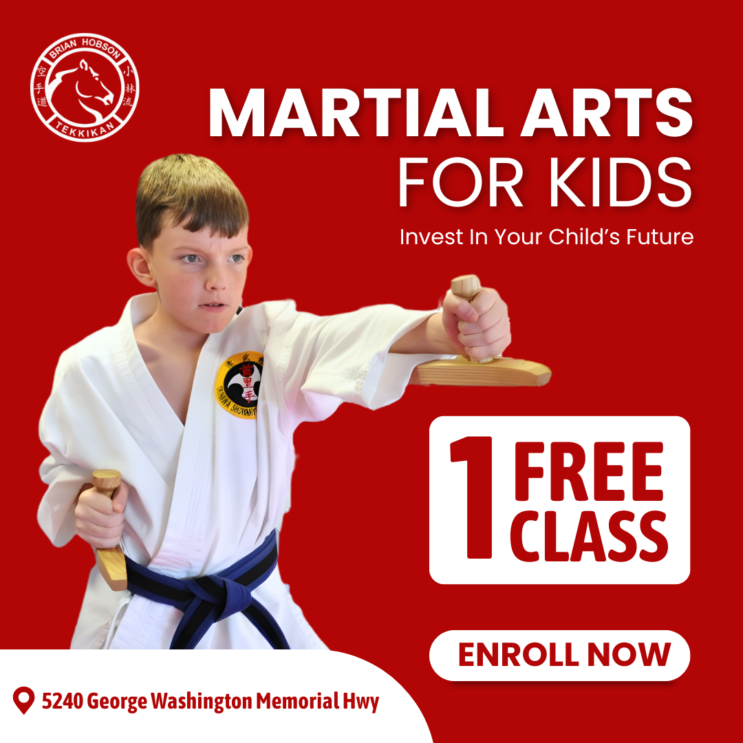 Brian Hobson Karate Studio II Facebook ad