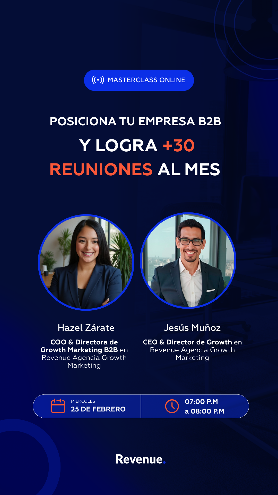 Revenue: Agencia de Performance Marketing & Growth Facebook ad from Feb 13, 2026