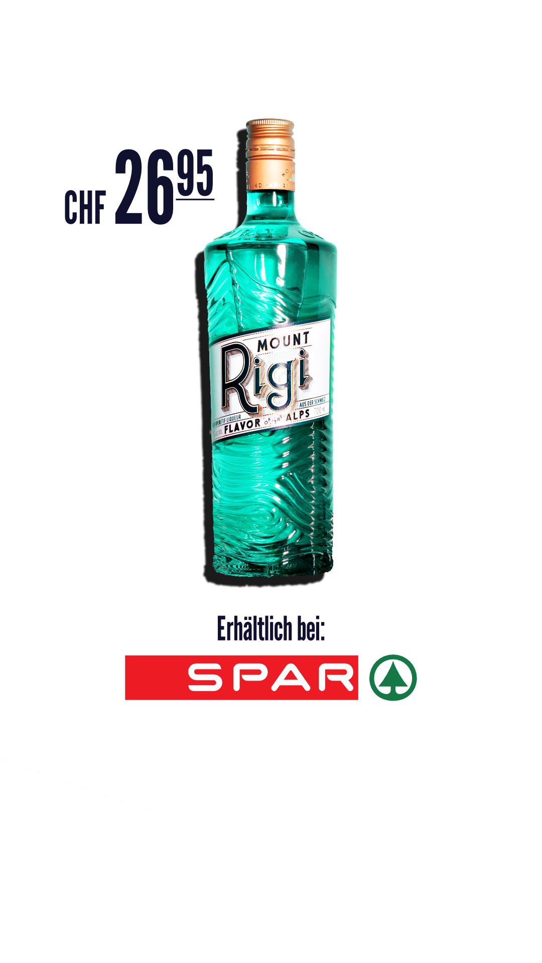 Mount Rigi Facebook ad: Mount Rigi & Tonic, Der Schweizer Aperitif