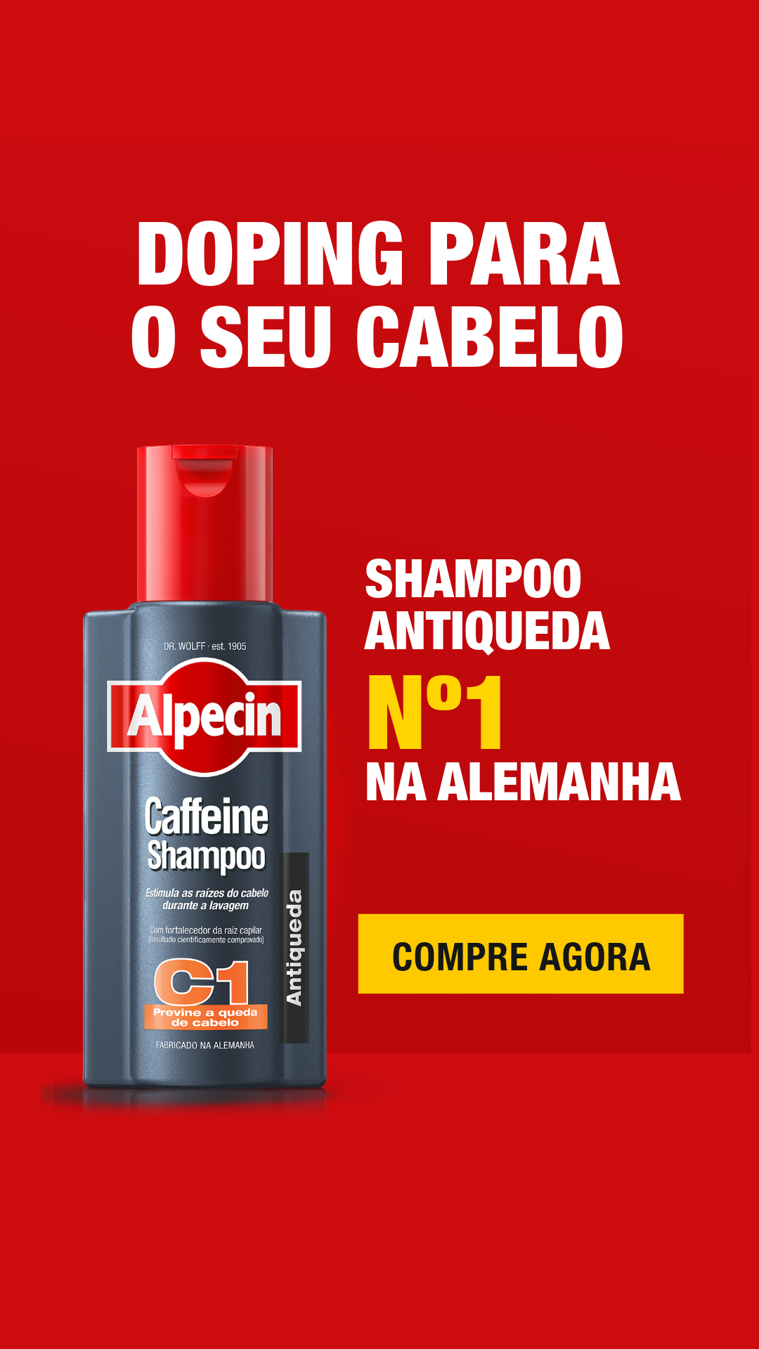 Alpecin Brasil Facebook ad