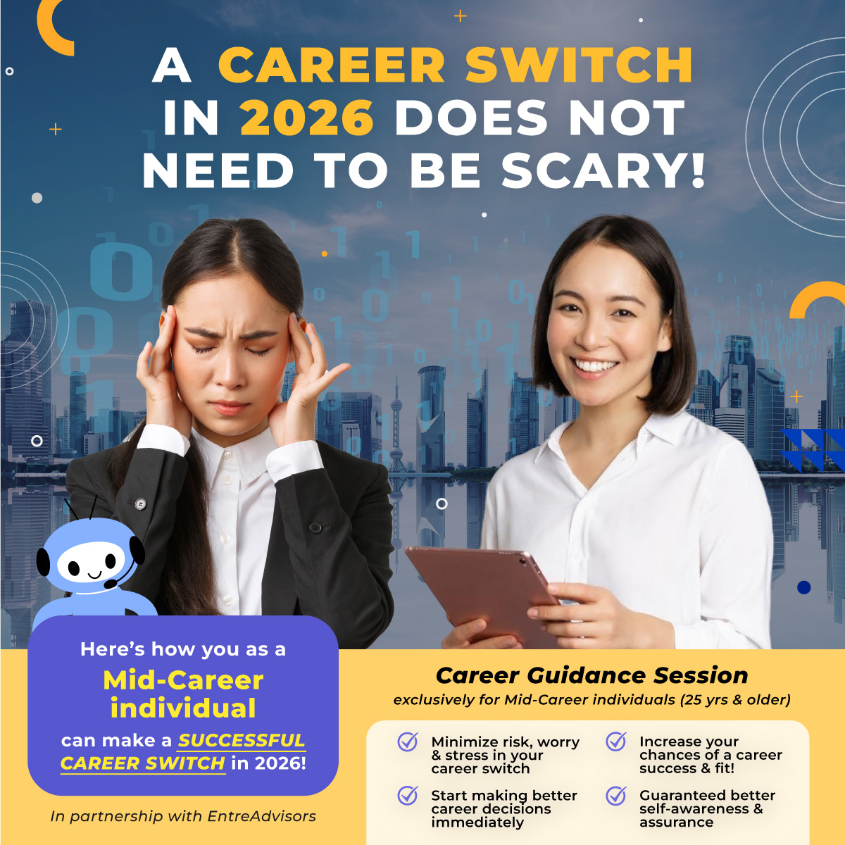 Encasa Asia Employment Services Facebook ad: Transform your career in 2026!