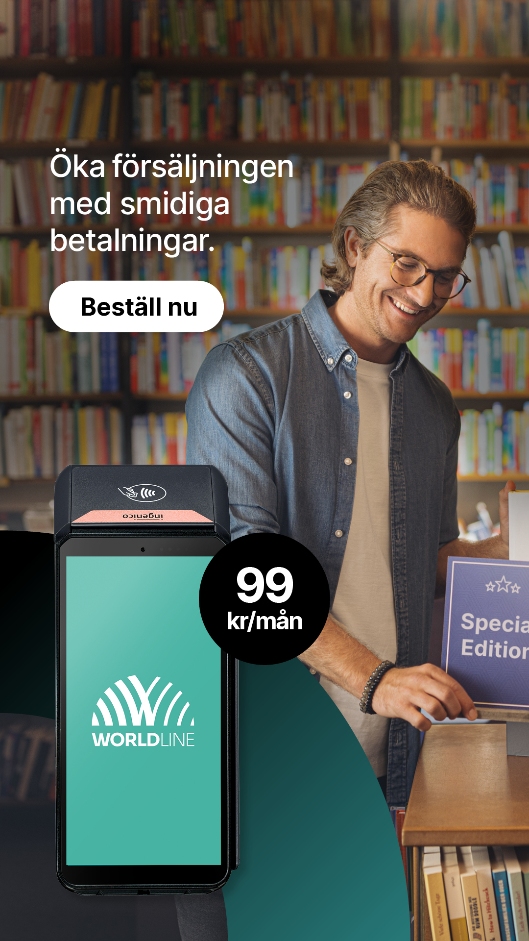 Worldline Sweden Facebook ad