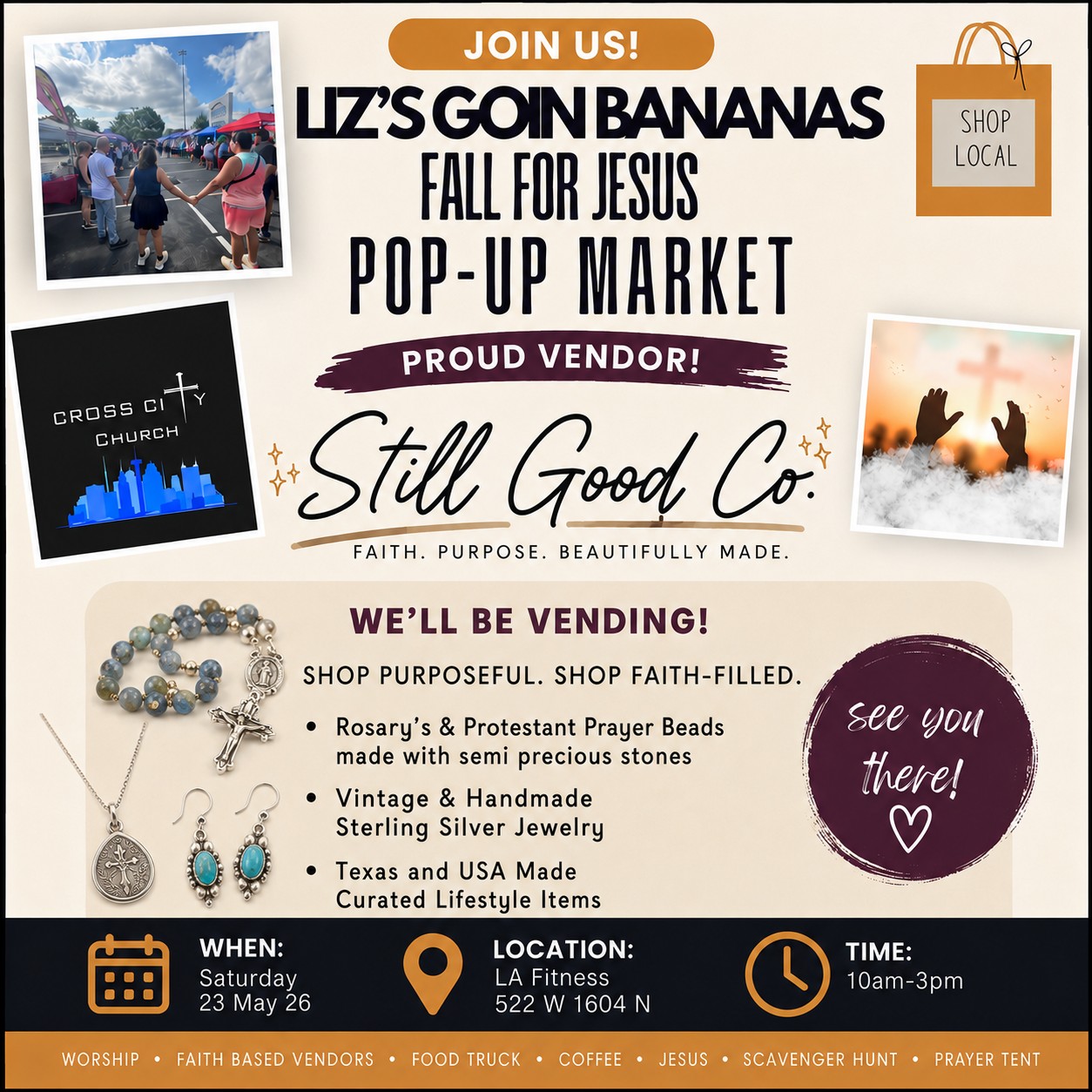 Still Good Co. Facebook ad: We’re excited to announce that Still Good Co.