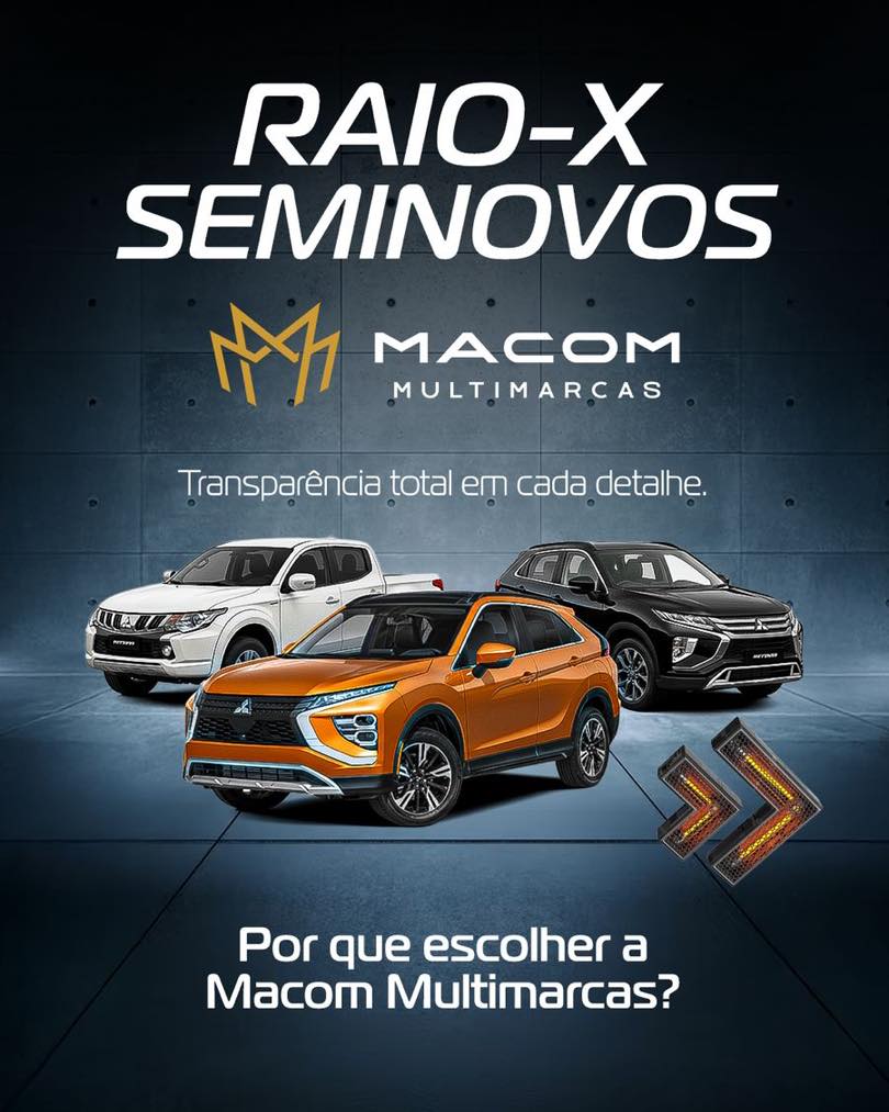 Macom Multimarcas Facebook ad: Na Macom Multimarcas, cada seminovo passa por uma…