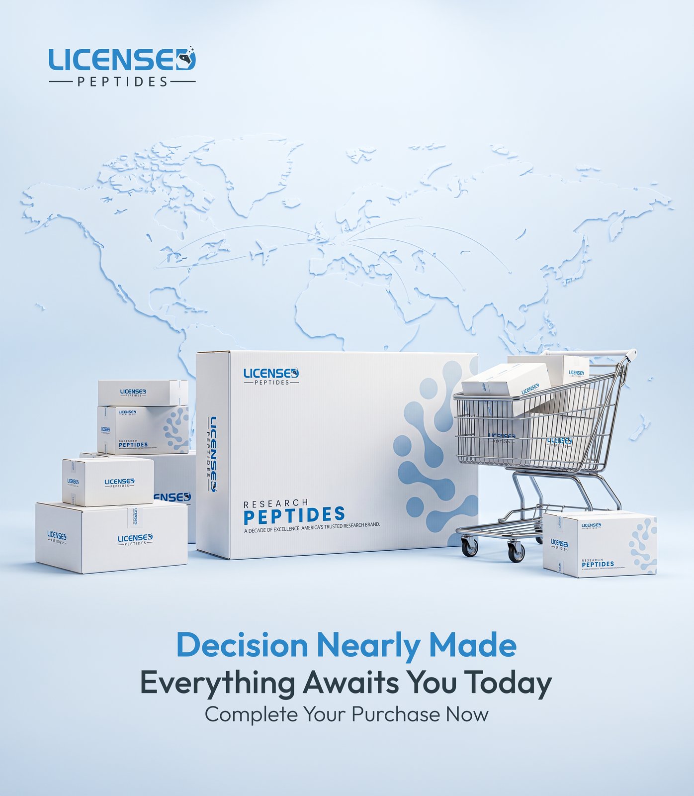 Licensed Peptide Facebook ad: Not All Peptides Are Created Equal