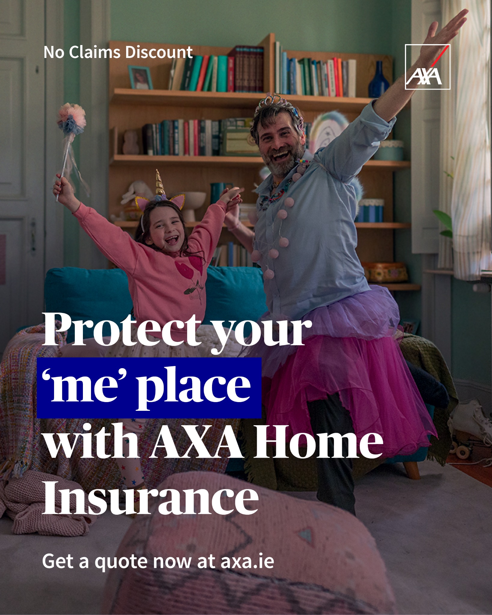 AXA Ireland Facebook ad: AXA Home Insurance