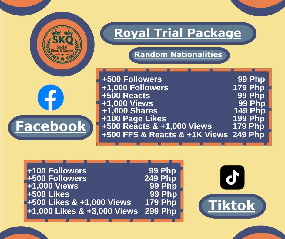 Social Kings & Queens Facebook ad: KINGS & QUEENS.