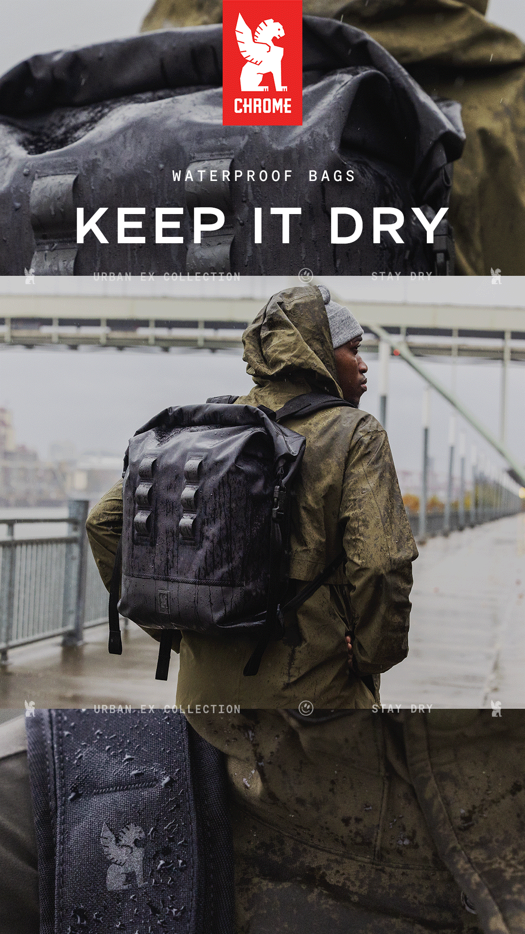 Chrome Industries Facebook ad