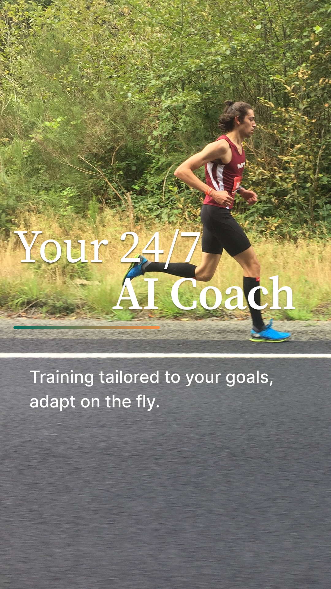 Toga Run Coach Facebook ad