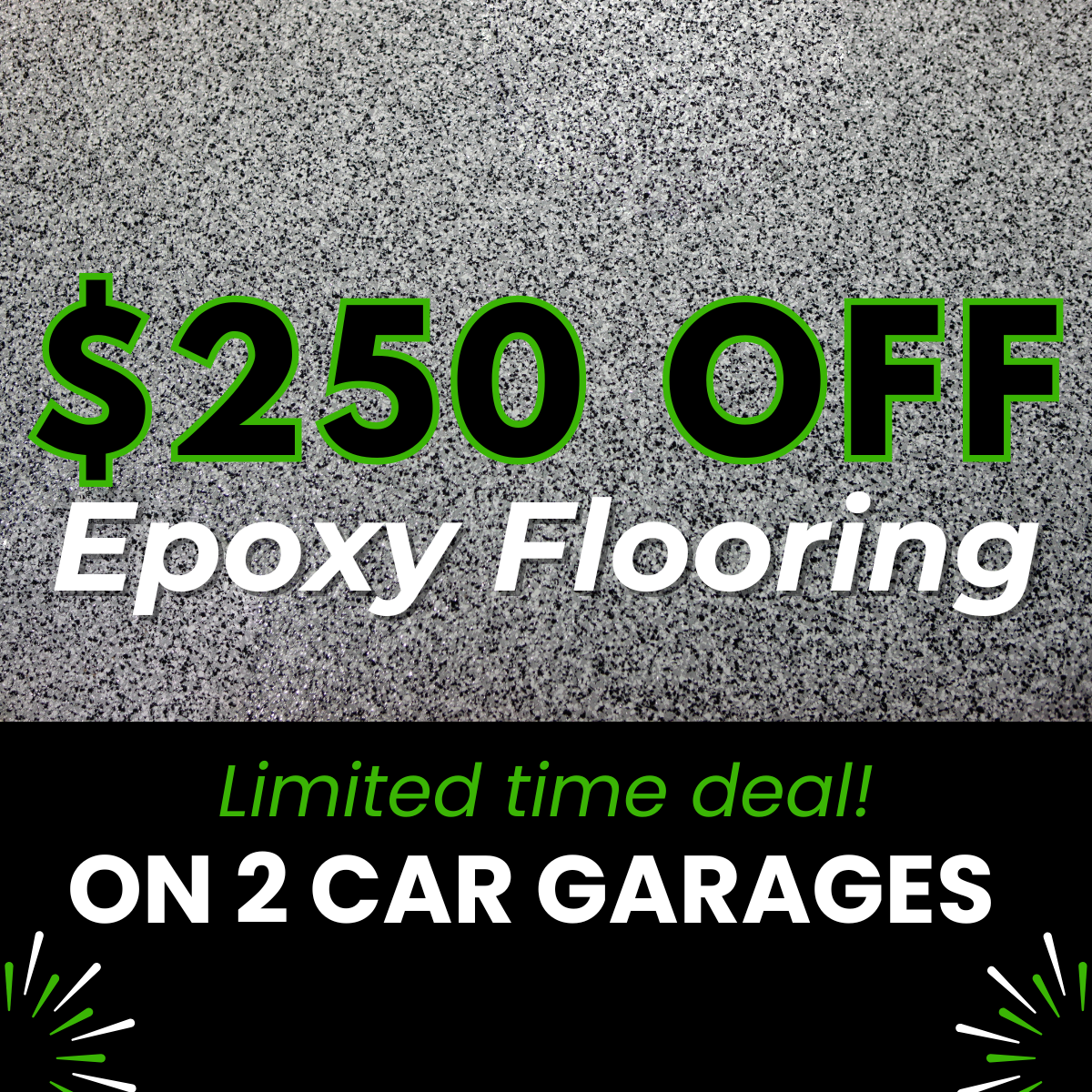 Expert Epoxy Solutions, Inc. Facebook ad: Refresh your garage for the season with durable…