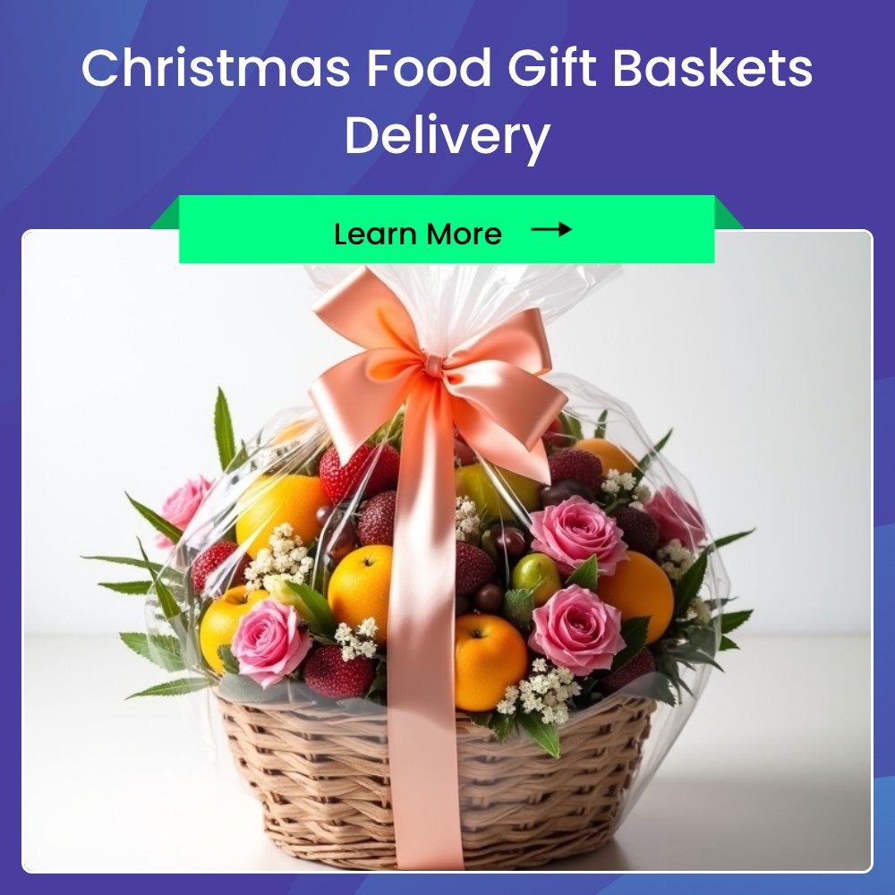 SearchArena Flash Facebook ad: A Closer Look At Christmas Food Gift Baskets