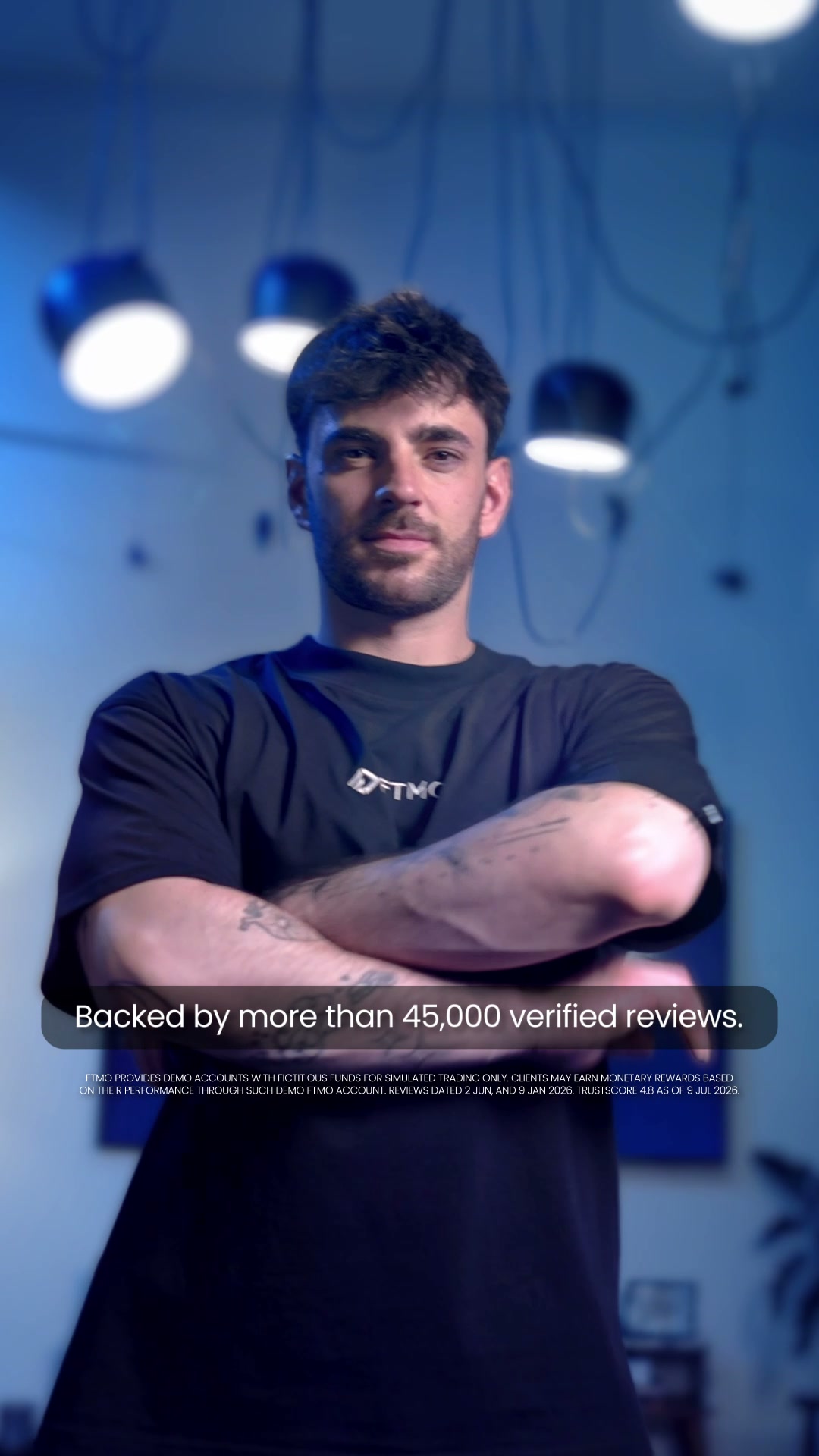 FTMO.com Facebook ad from Aug 21, 2026