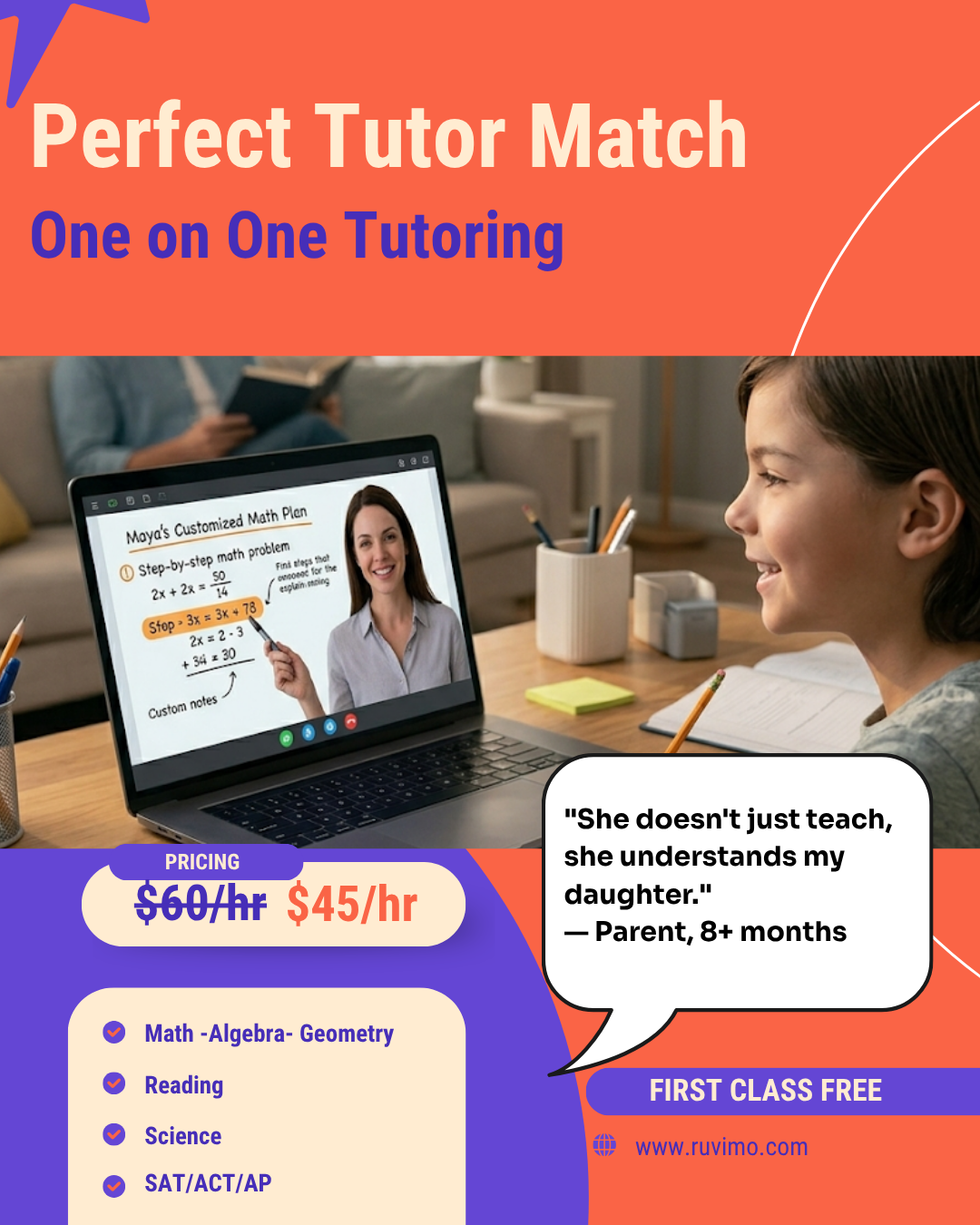 Ruvimo Facebook ad