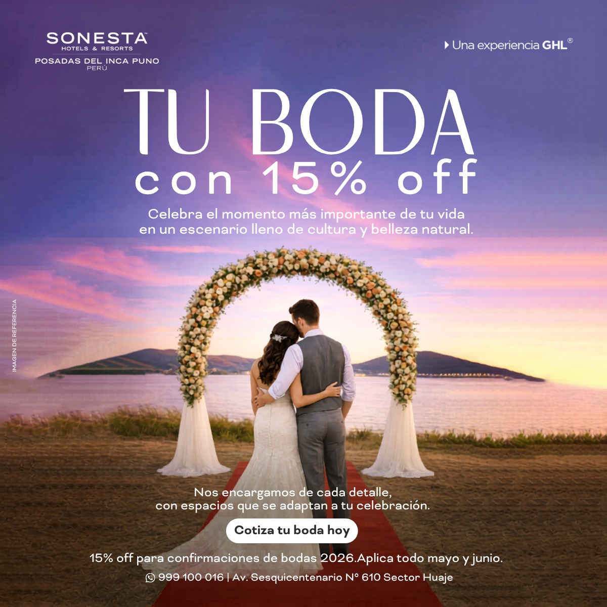 Sonesta Posadas del Inca Puno Facebook ad