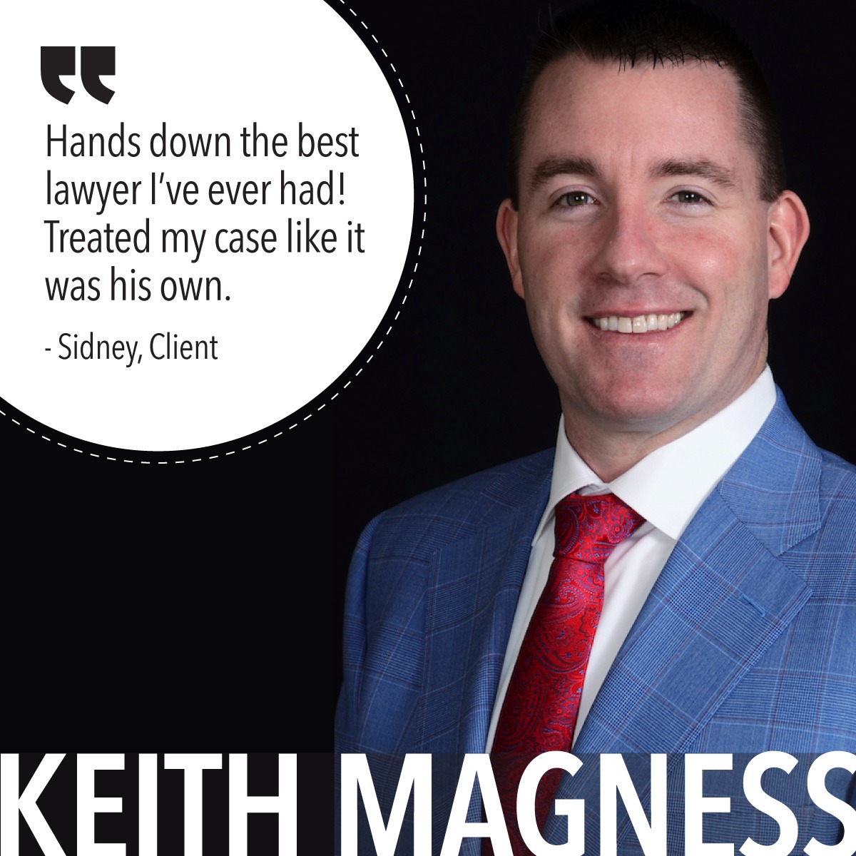 Law Office of Keith L. Magness, LLC Facebook ad