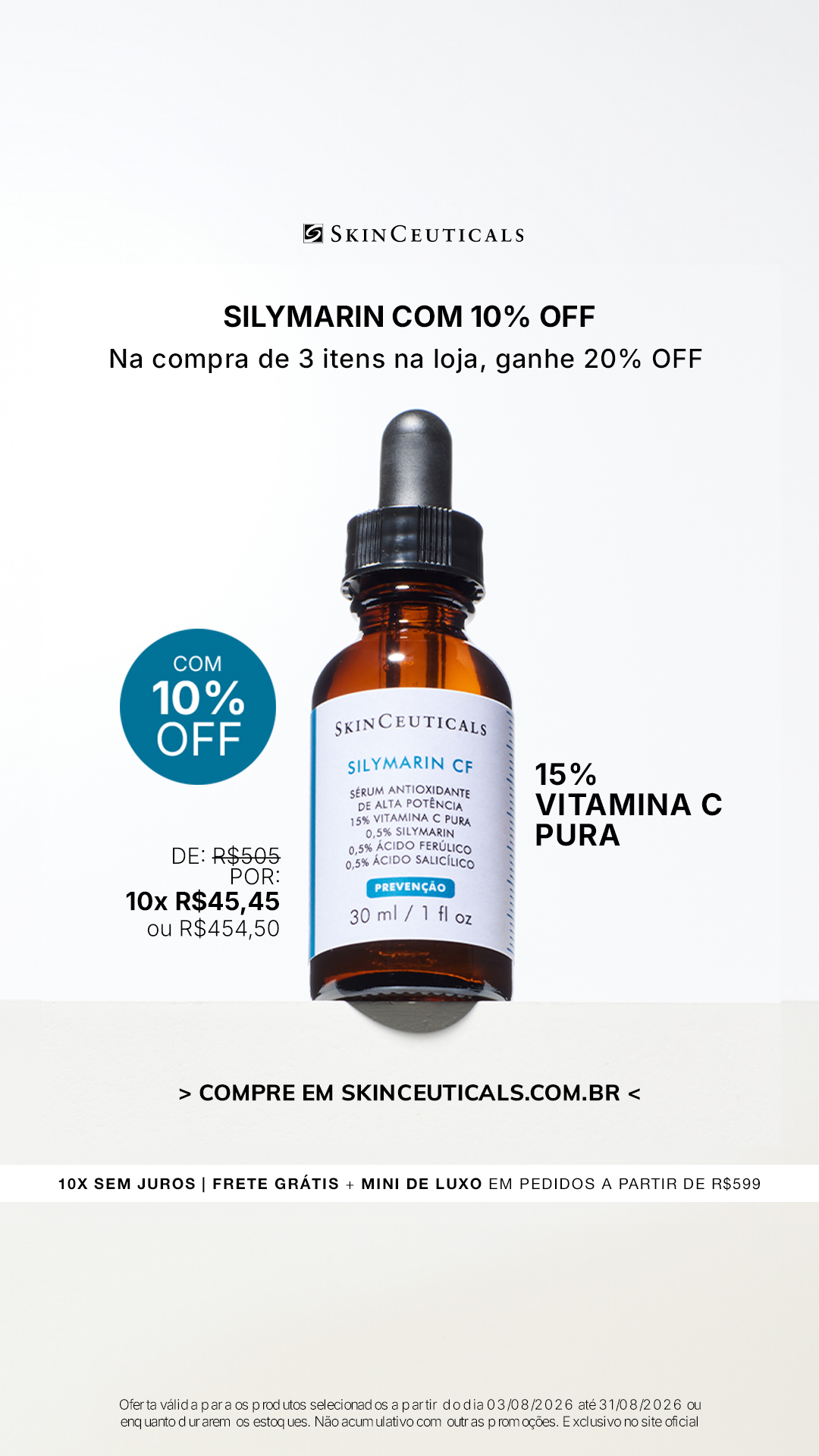 SkinCeuticals Facebook ad