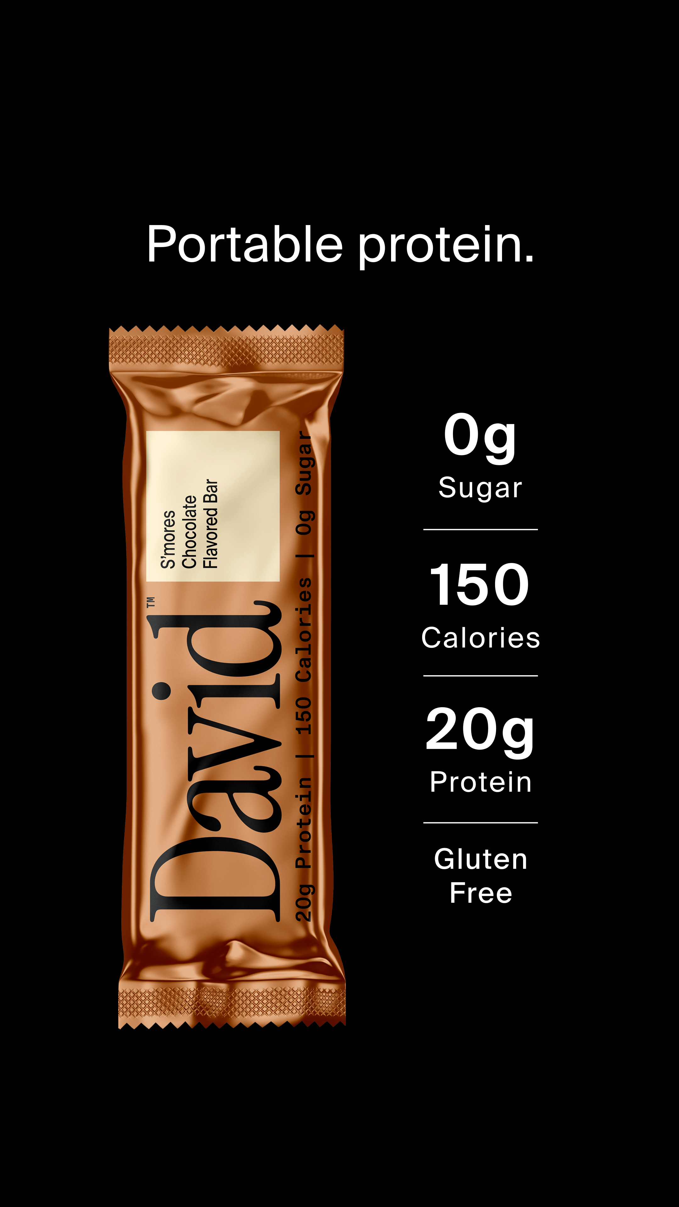 David Protein Facebook ad
