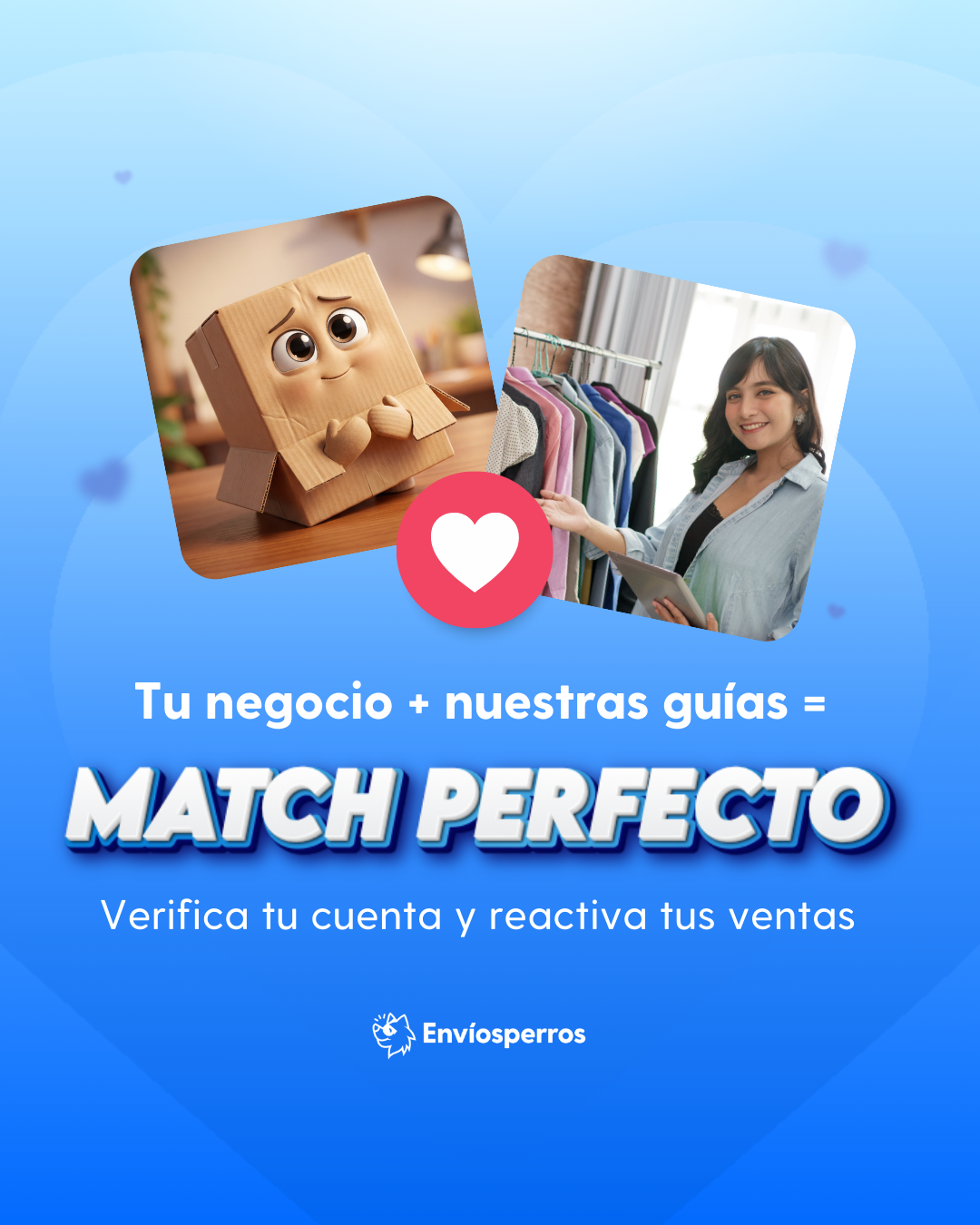 Envíosperros Facebook ad