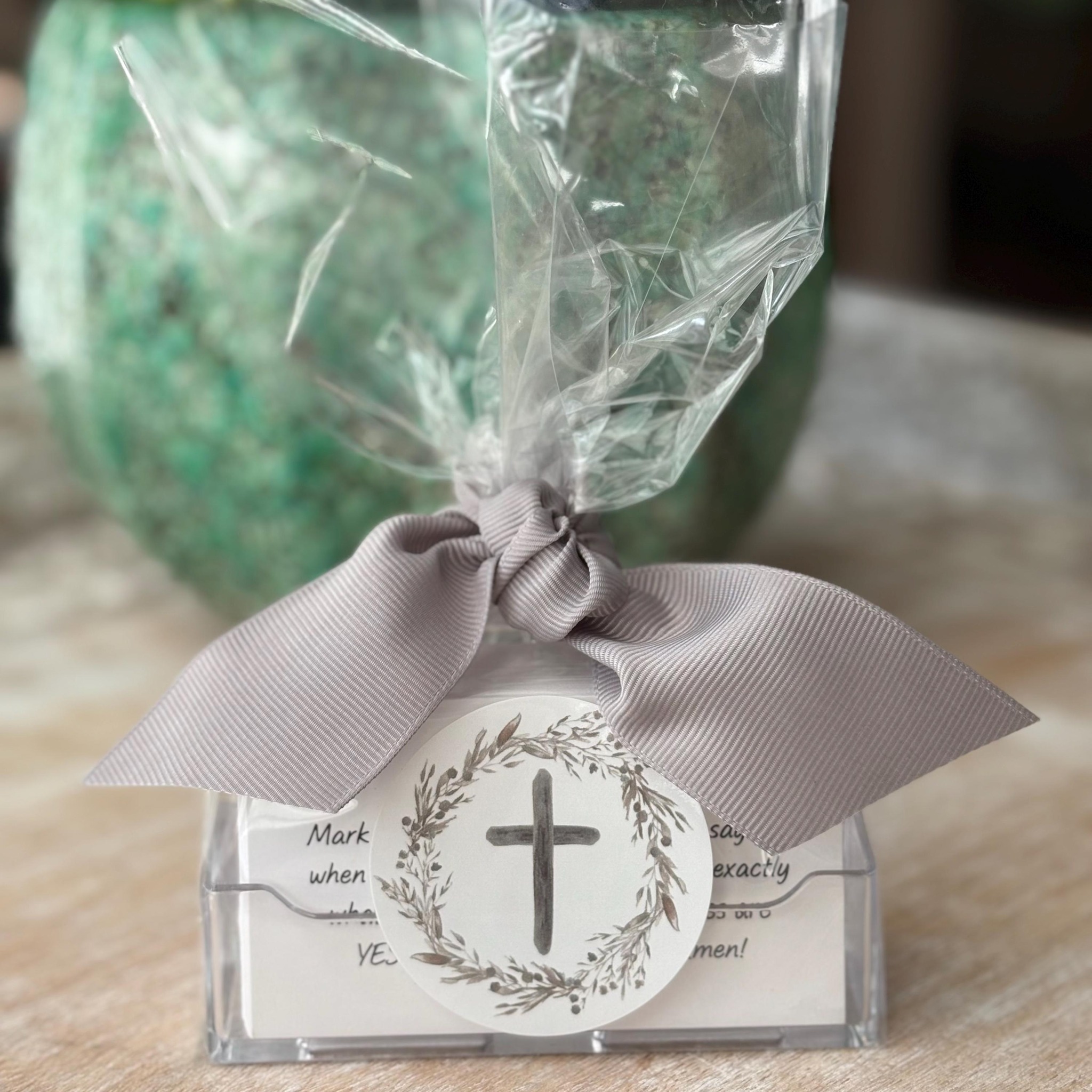 Grace Upon Grace Scripture Cards Facebook ad: Personalized promises of God Scripture Cards in Lucite…