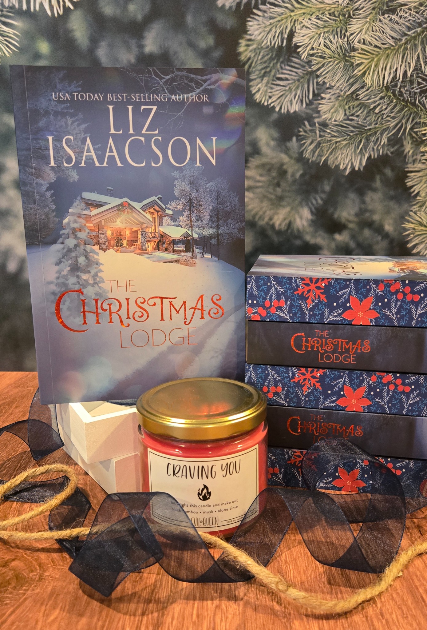 Author Liz Isaacson Facebook ad