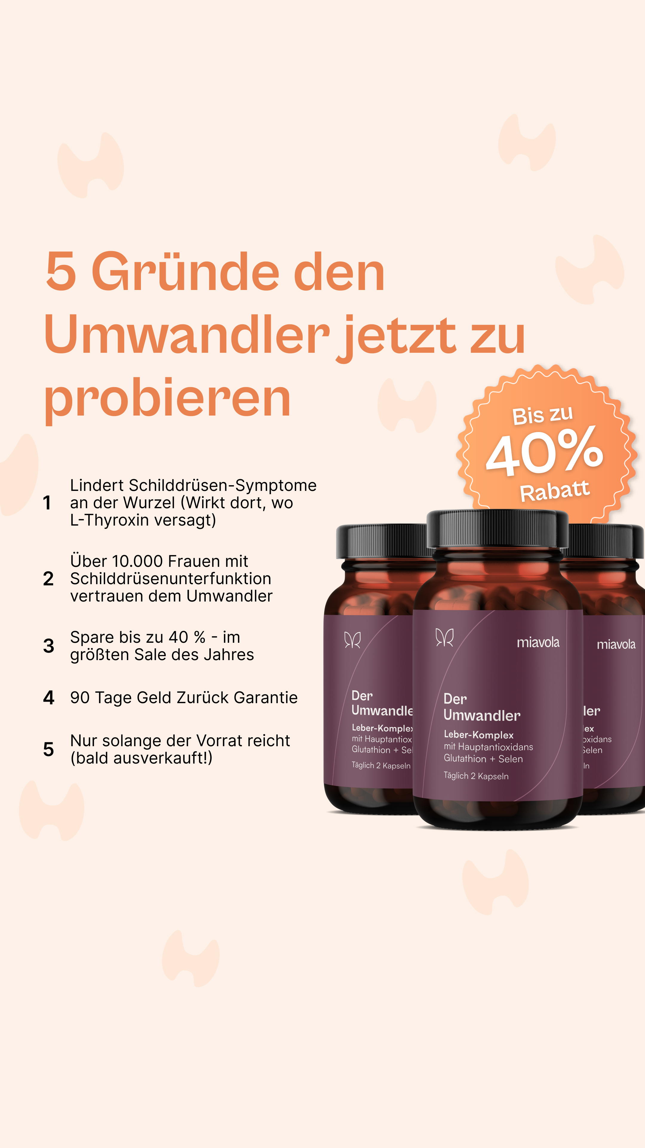 Mission Schilddrüse Facebook ad