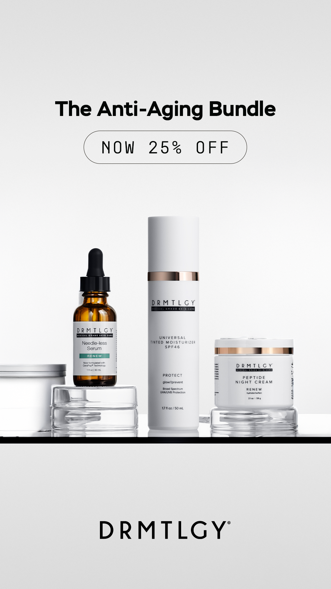 DRMTLGY Facebook ad