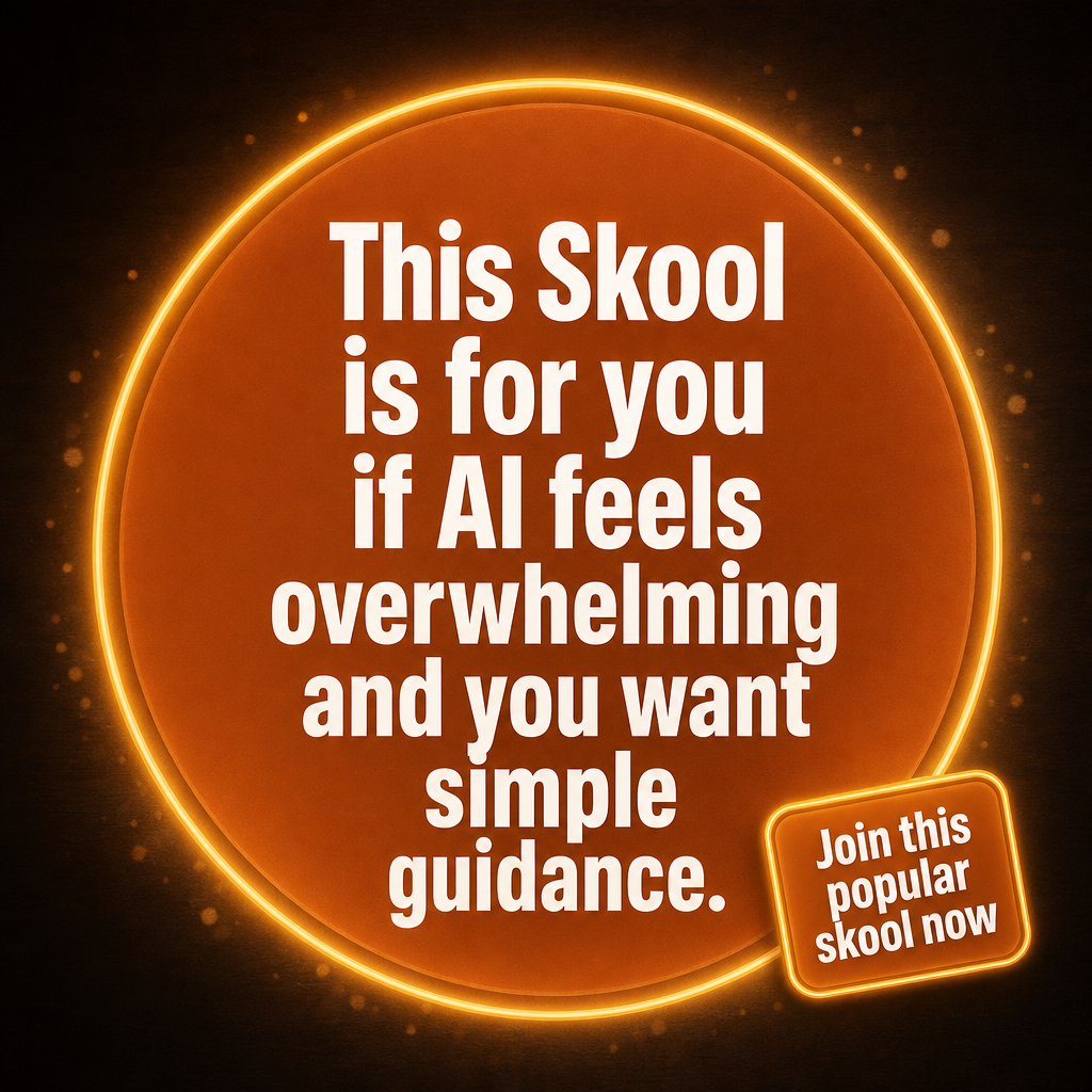 Skool Facebook ad