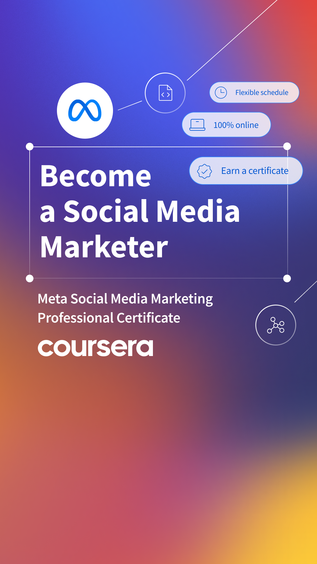 Coursera Facebook ad