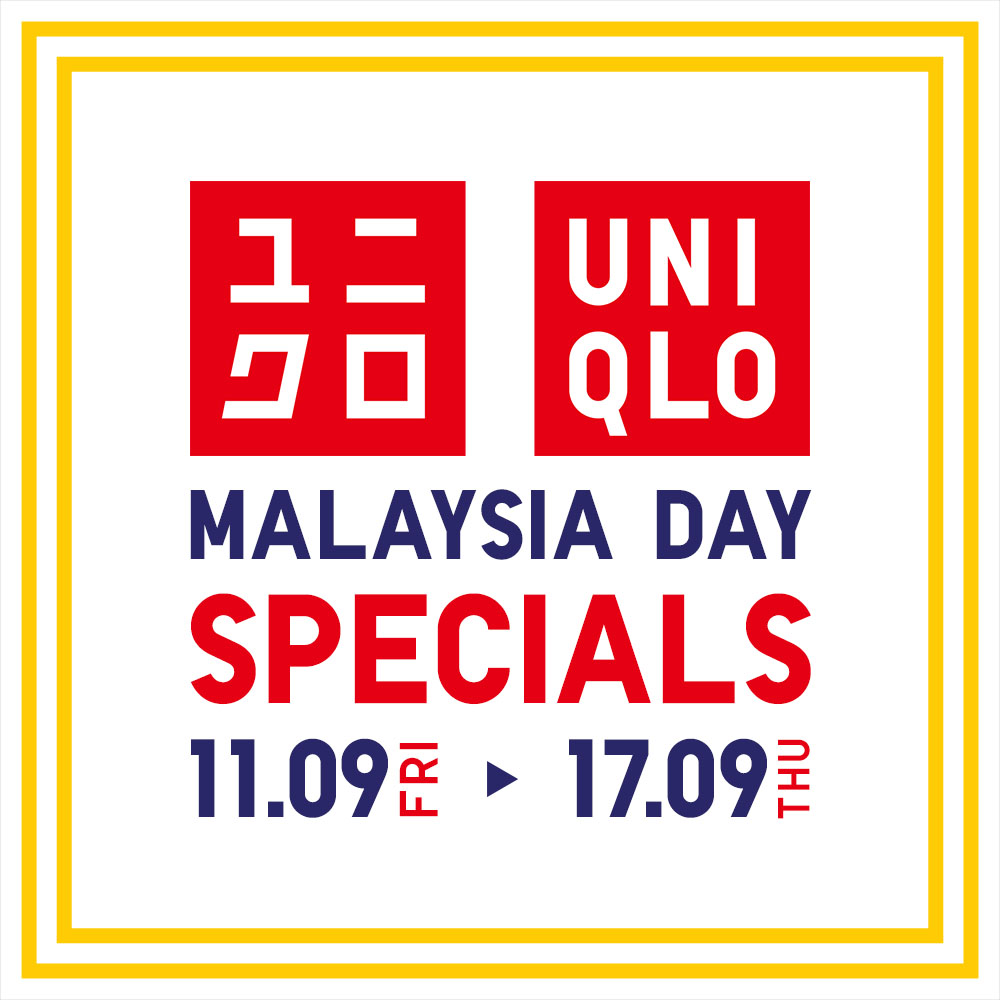 UNIQLO Malaysia Facebook ad: MALAYSIA DAY SPECIALS