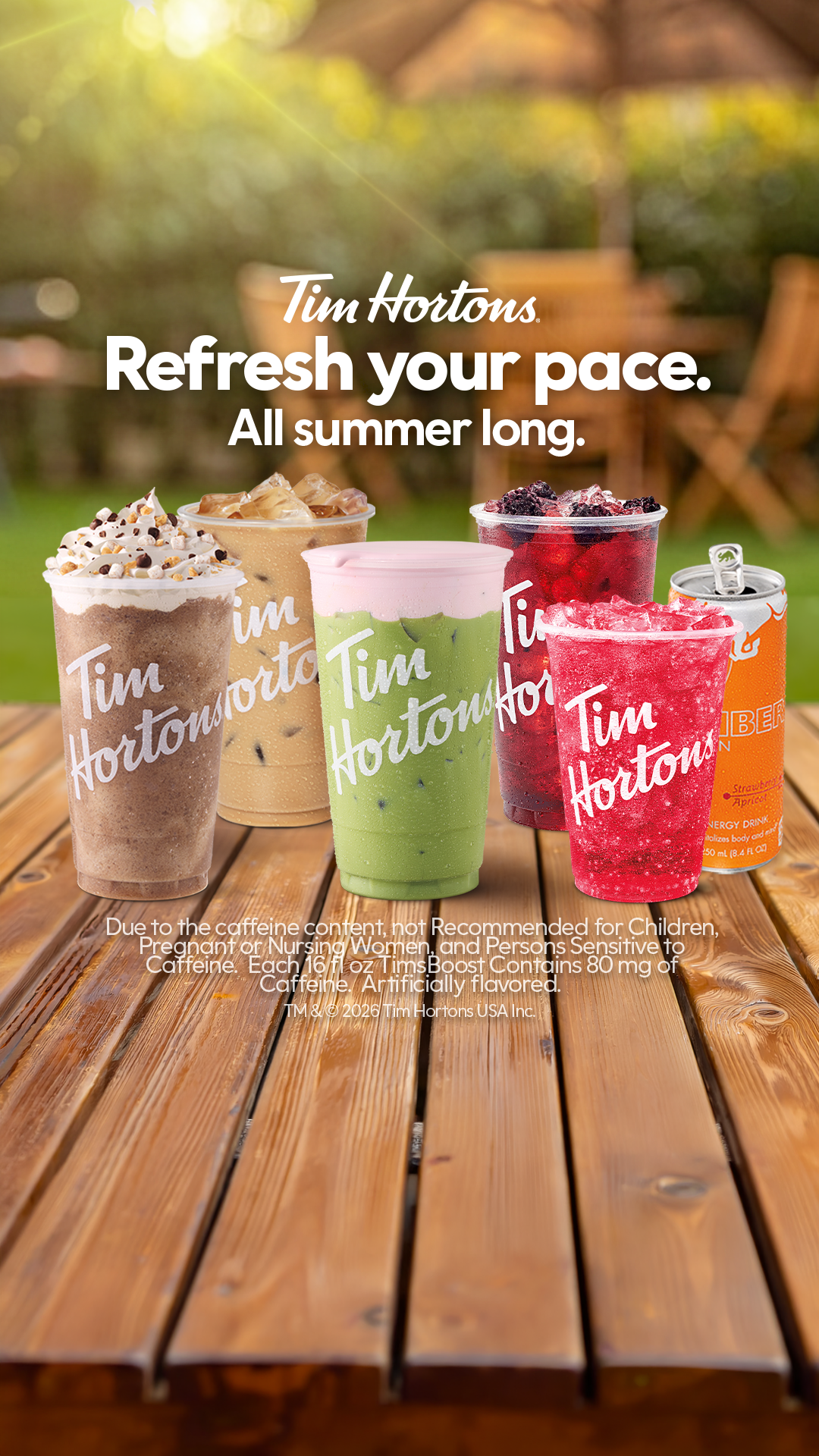 Tim Hortons Cafe and Bake Shop Facebook ad from May 27, 2026